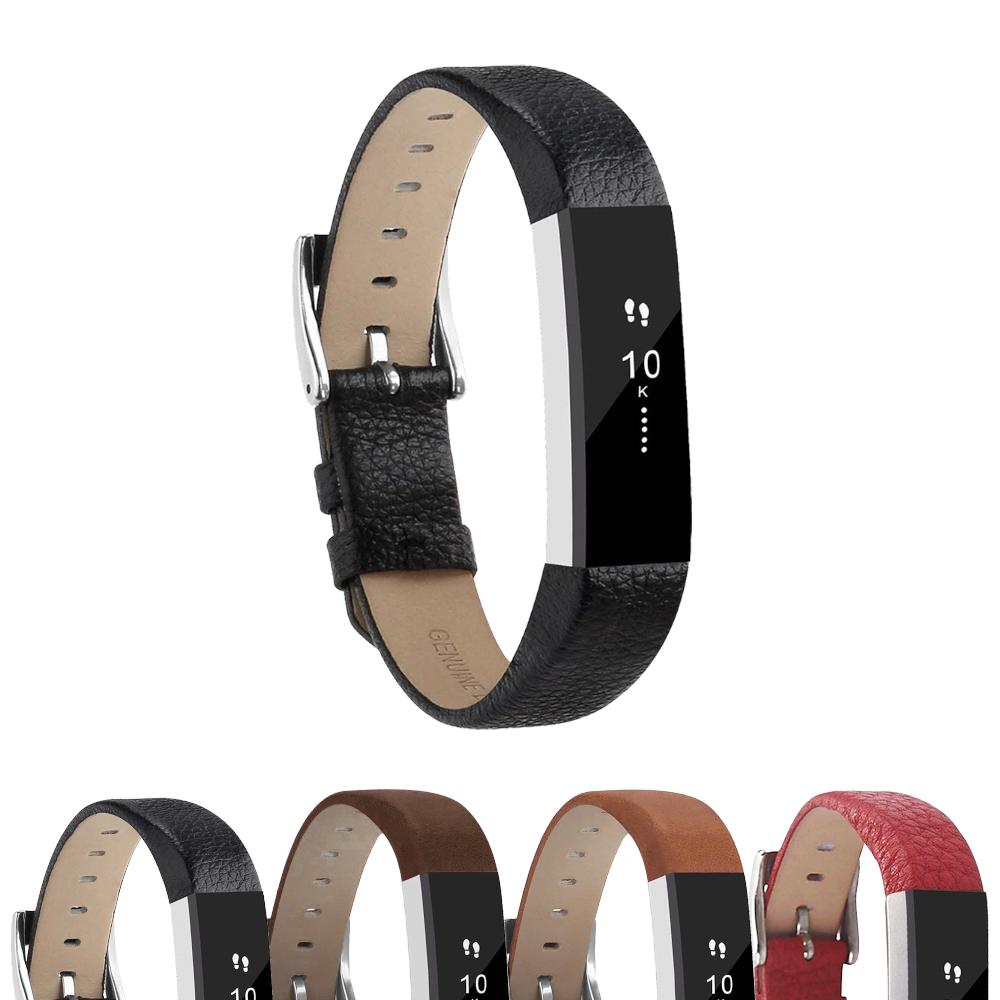 leje blåhval Tigge Leather Strap for Fitbit Alta & HR | StrapsCo