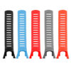 su.r4.mb All Color Silicone Strap w Matte Black Buckle