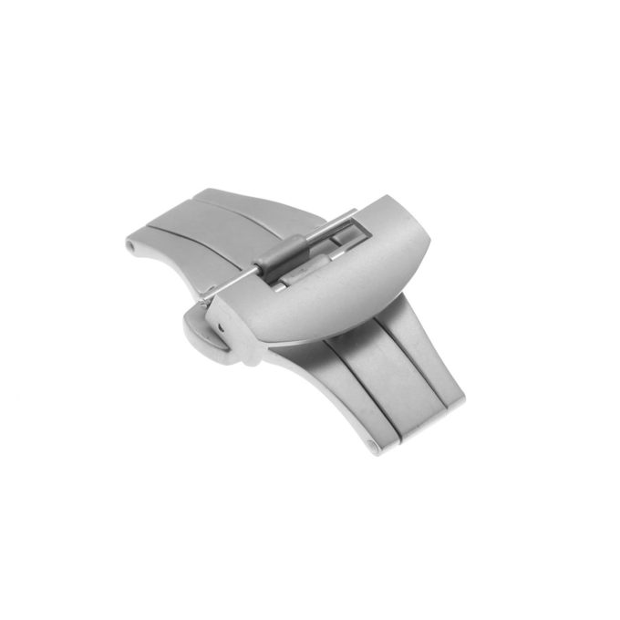 Cl.pn.m Closed Matte Silver Stainless Steel Deployant Deployment Clasp For Panerai Watch Band Strap