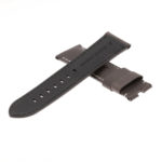 Ps3.2 Back Coffee Brown Salvage Leather Panerai Watch Band Strap For Deployant Clasp