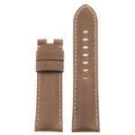 Ps3.3 Up Classic Cigar Salvage Leather Panerai Watch Band Strap For Deployant Clasp