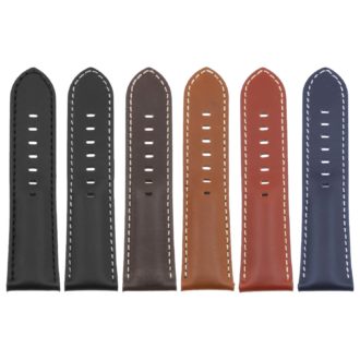 Ps5 All Color Smooth Leather Panerai Watch Band Strap