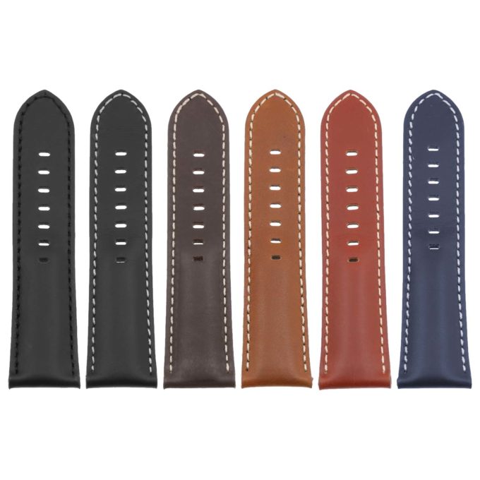 Ps5 All Color Smooth Leather Panerai Watch Band Strap