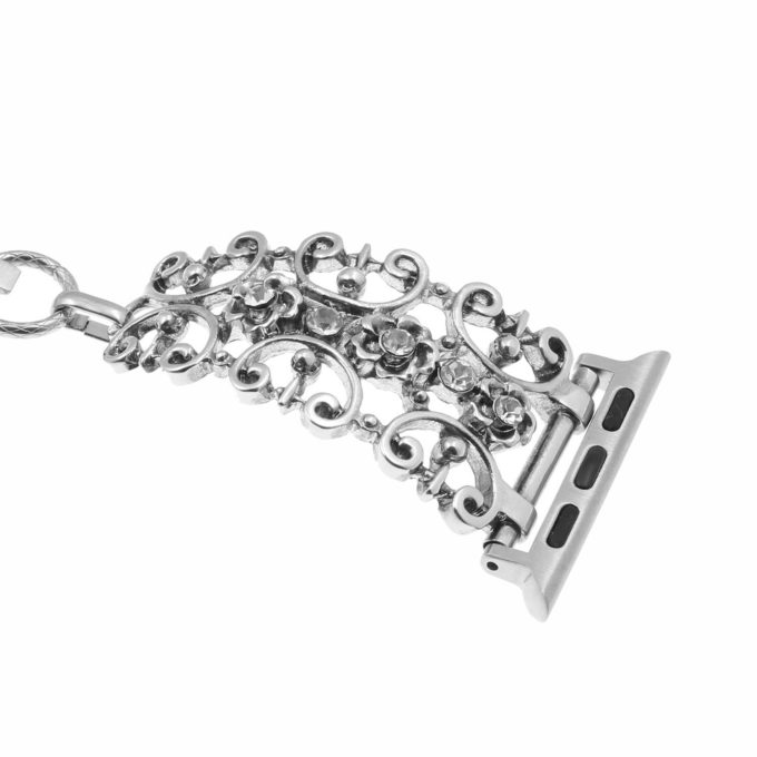 A.m12.b Alt Design B StrapsCo Alloy Metal Watch Band Strap Jewelry Jewelery Bracelet For Apple Watch Series 1234 38mm 40mm 42mm 44mm
