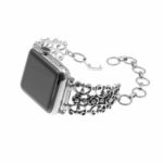 A.m12.b Main Design B StrapsCo Alloy Metal Watch Band Strap Jewelry Jewelery Bracelet For Apple Watch Series 1234 38mm 40mm 42mm 44mm