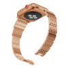 A.m13.rg Alt Rose Gold StrapsCo Alloy Metal Link Watch Bracelet Band Strap With Rhinestones For Apple Watch Series 1234 38mm 40mm 42mm 44mm