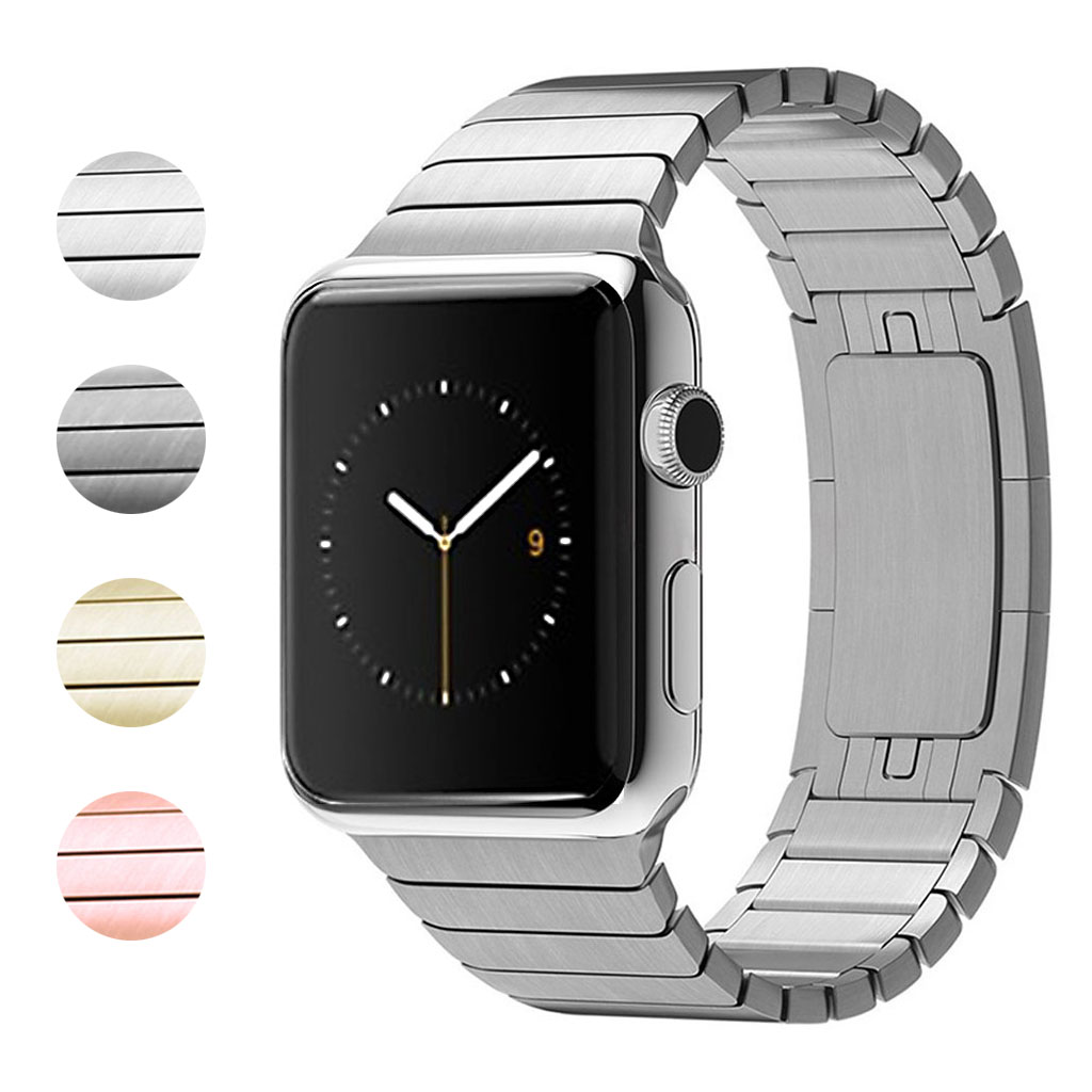 Premium Crystals Chain Link Bracelet Band for Apple Watch¨ Silver-Tone |  Anne Klein