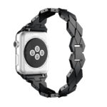 A.m34.mb Back Black StrapsCo Stainless Steel Watch Bracelet Band Strap For Apple Watch Series 4 40mm 44mm