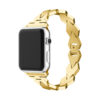 A.m34.yg Main Yellow Gold StrapsCo Stainless Steel Watch Bracelet Band Strap For Apple Watch Series 4 40mm 44mm