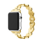 A.m34.yg Main Yellow Gold StrapsCo Stainless Steel Watch Bracelet Band Strap For Apple Watch Series 4 40mm 44mm
