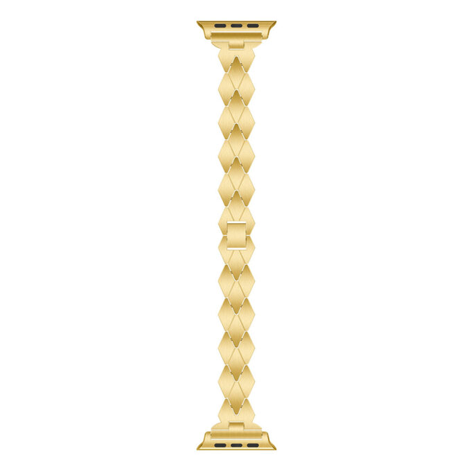 A.m34.yg Up Yellow Gold StrapsCo Stainless Steel Watch Bracelet Band Strap For Apple Watch Series 4 40mm 44mm