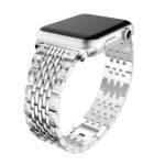 A.m35.ss Main Silver StrapsCo Alloy Metal Watch Bracelet Band Strap With Rhinestones For Apple Watch Series 4 40mm 44mm