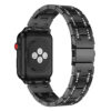 A.m36.mb Back Black StrapsCo Alloy Metal Link Watch Bracelet Band Strap With Rhinestones For Apple Watch Series 4 40mm 44mm