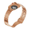 A.m36.rg Alt Rose Gold StrapsCo Alloy Metal Link Watch Bracelet Band Strap With Rhinestones For Apple Watch Series 4 40mm 44mm