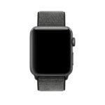 A.ny3.11.7 Front Olive Green & Grey StrapsCo Woven Nylon Watch Band Strap For Apple Watch Series 123 38mm 42mm
