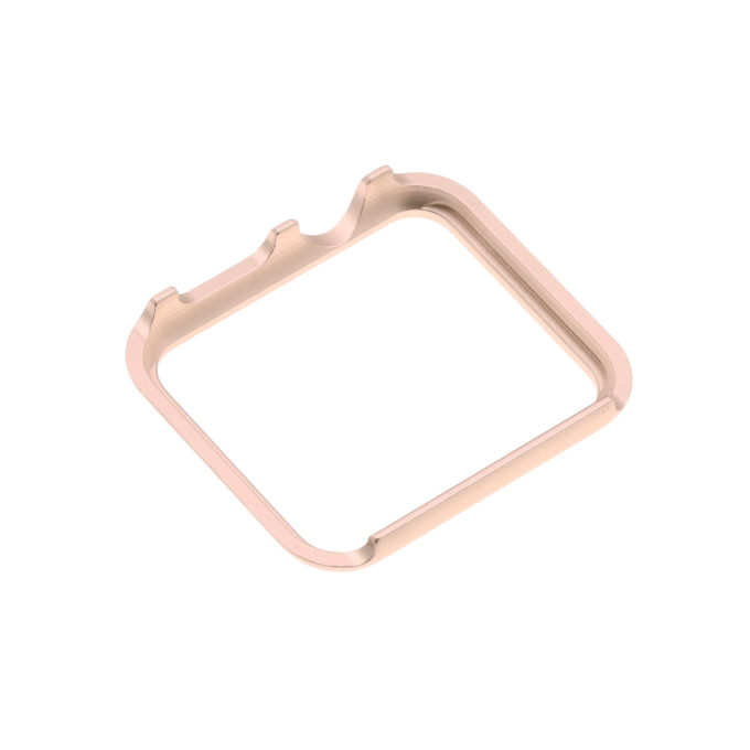 A.pc5.rg Back Rose Gold StrapsCo Alloy Metal Protective Case For Apple Watch Series 123 38mm 42mm