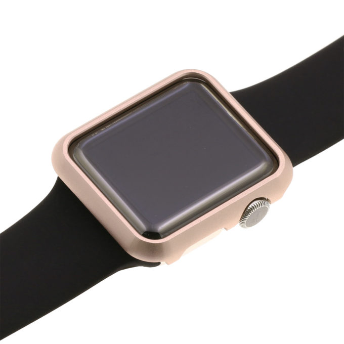 A.pc5.rg Main Rose Gold StrapsCo Alloy Metal Protective Case For Apple Watch Series 123 38mm 42mm