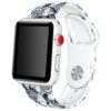 A.r4.b Main Blue Butterflies StrapsCo Silicone Rubber Colorful Pattern Watch Band Strap For Apple Watch Series 123 38mm 42mm