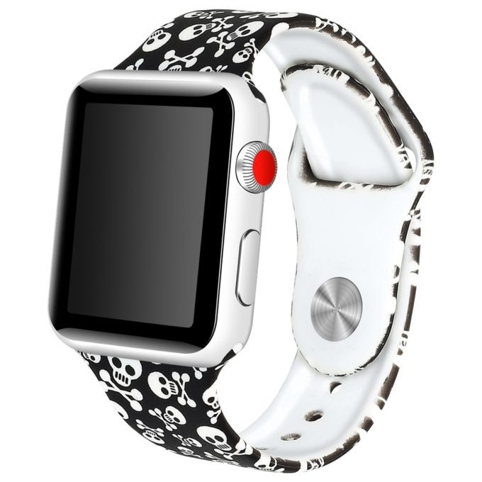 Buy Strapsco Engraved Watch Band Soft Silicone Luxury Pattern for Apple  Watch (White, 42/44/45/49mm) Online  . Features:APPLICATION:  38mm/40mm/41mm watch band compatible for Apple Watch Series 8 (41mm),Series  7 (41mm) ,Series 6