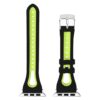 A.r7.1.10 Up Black & Yellow StrapsCo Silicone Rubber Sport Watch Band Strap For Apple Watch Series 4 40mm 44mm