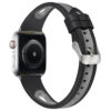 A.r7.1.7 Back Black & Grey StrapsCo Silicone Rubber Sport Watch Band Strap For Apple Watch Series 4 40mm 44mm