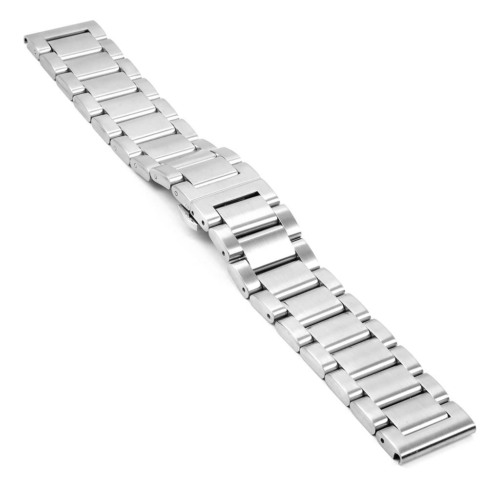 Pinwor 20mm Black Stainless Steel Watch Band Replacement Quick Release Metal  Watch Straps for Men - Yahoo Shopping