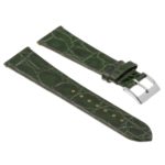 Ds13.11 Angle Green Crocodile Leather Watch Band Strap