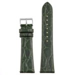 Ds13.11 Up Green Crocodile Leather Watch Band Strap