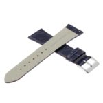 Ds13.5 Back Blue Crocodile Leather Watch Band Strap