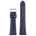 Ds13.5 Up Blue Crocodile Leather Watch Band Strap