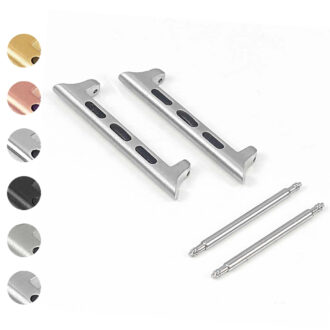 Kw2.b Stainless Steel Spring Bar Band Adapter For Apple Watch In