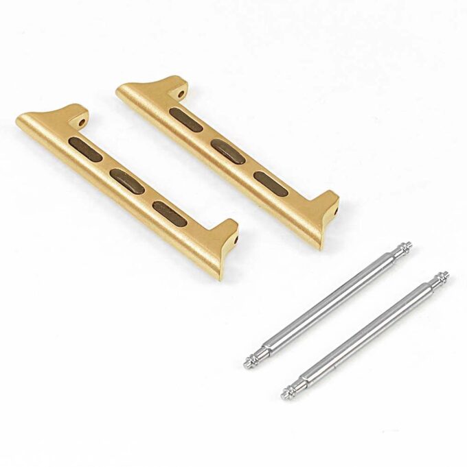 Kw2.yg Stainless Steel Spring Bar Band Adapter For Apple Watch I