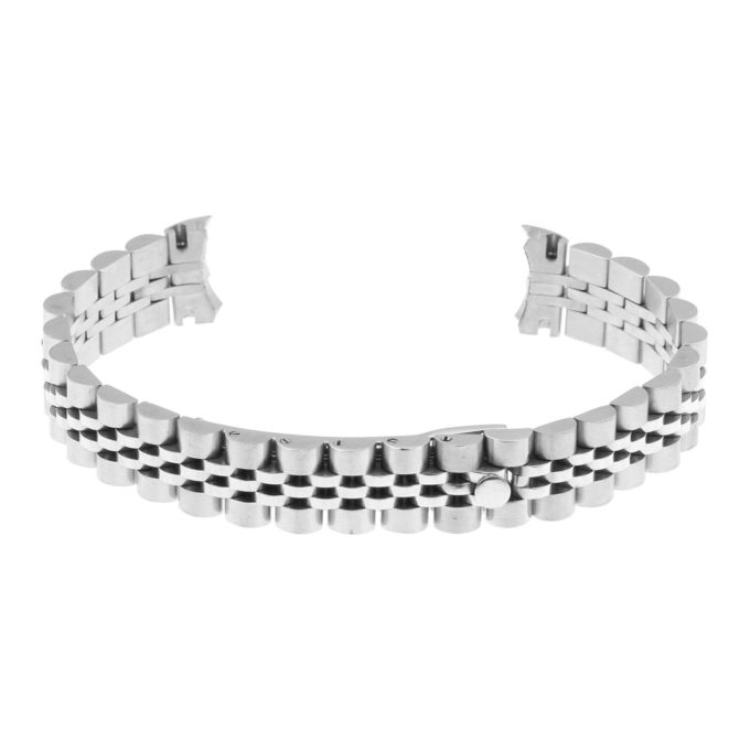M.rx4.ss Curved Silver Womens Jubilee Watch Band Strap For Rolex