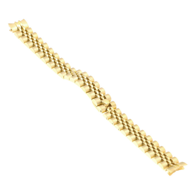 M.rx4.yg Angle Yellow Gold Womens Jubilee Watch Band Strap For Rolex