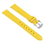 St19.10 Angle Yellow Womens Smooth Leather Watch Band Strap