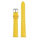 St19.10 Up Yellow Womens Smooth Leather Watch Band Strap