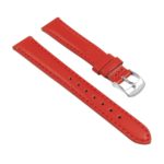 St19.6 Angle Red Womens Smooth Leather Watch Band Strap