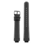 Fb.l21.1.mb Up Black With Black Buckle StrapsCo Leather Watch Band Strap With Contour Stitching And Black Buckle For Fitbit Inspire & Inspire HR