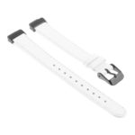 Fb.l21.22.mb Angle White With Black Buckle StrapsCo Leather Watch Band Strap With Contour Stitching And Black Buckle For Fitbit Inspire & Inspire HR