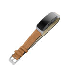 Fb.l21.2a Angle Tan StrapsCo Leather Watch Band Strap With Contour Stitching For Fitbit Inspire & Inspire HR