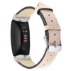 Fb.l21.3 Main Beige StrapsCo Leather Watch Band Strap With Contour Stitching For Fitbit Inspire & Inspire HR