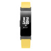 Fb.l31.10.mb Up Yellow With Black Buckle StrapsCo Double Wrap Around Leather Watch Band Strap With Black Buckle For Fitbit Inspire & Inspire HR