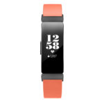 Fb.l31.12.mb Up Orange With Black Buckle StrapsCo Double Wrap Around Leather Watch Band Strap With Black Buckle For Fitbit Inspire & Inspire HR