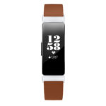 Fb.l31.2 Up Brown StrapsCo Double Wrap Around Leather Watch Band Strap For Fitbit Inspire & Inspire HR