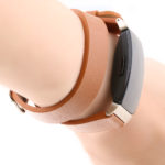 Fb.l31.mb Wrist StrapsCo Double Wrap Around Leather Watch Band Strap With Black Buckle For Fitbit Inspire & Inspire HR
