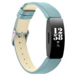 Fb.l32.5 Main Teal StrapsCo Smooth Leather Watch Band Strap For Fitbit Inspire & Inspire HR