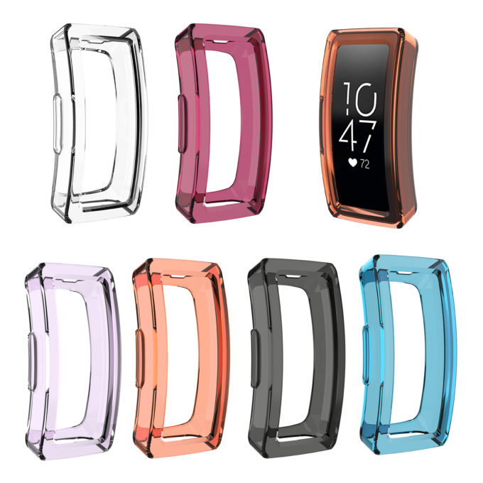 Fb.pc10 All Colors StrapsCo Silicone Protective Case For Fitbit Inspire & Inspire HR