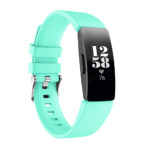 Fb.r42.11 Main Mint Green StrapsCo Silicone Rubber Watch Band Strap For Fitbit Inspire & Inspire HR Small Large