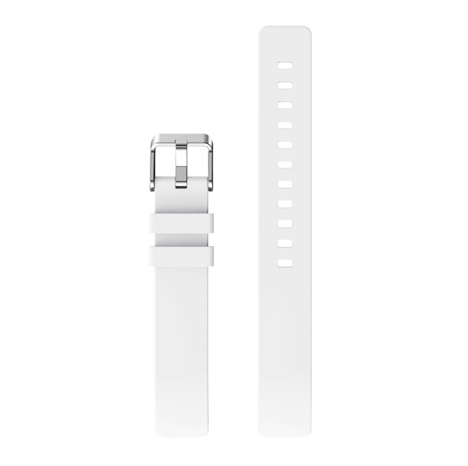 Fb.r42.22 Up White StrapsCo Silicone Rubber Watch Band Strap For Fitbit Inspire & Inspire HR Small Large