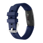 Fb.r42.5 Back Midnight Blue StrapsCo Silicone Rubber Watch Band Strap For Fitbit Inspire & Inspire HR Small Large